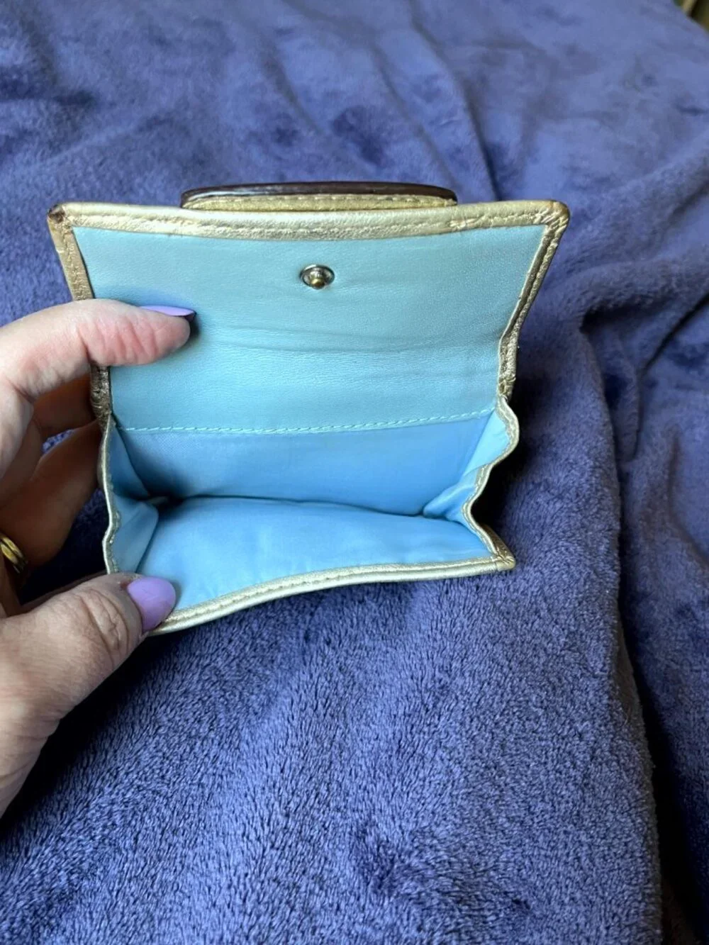 Coach Gray Signature Wallet